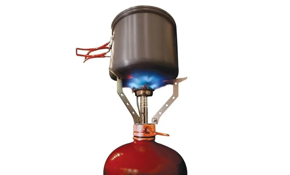 Туристичний газовий пальник-насадка з вітрозахистом 360 Degrees Stove під різьбовий балон, зображення 6