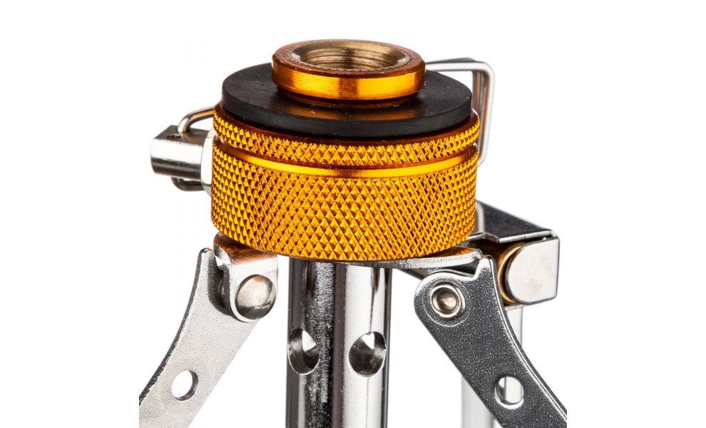 Туристичний газовий пальник-насадка з п'єзопідпалом 360 Degrees Stove під різьбовий балон, зображення 2