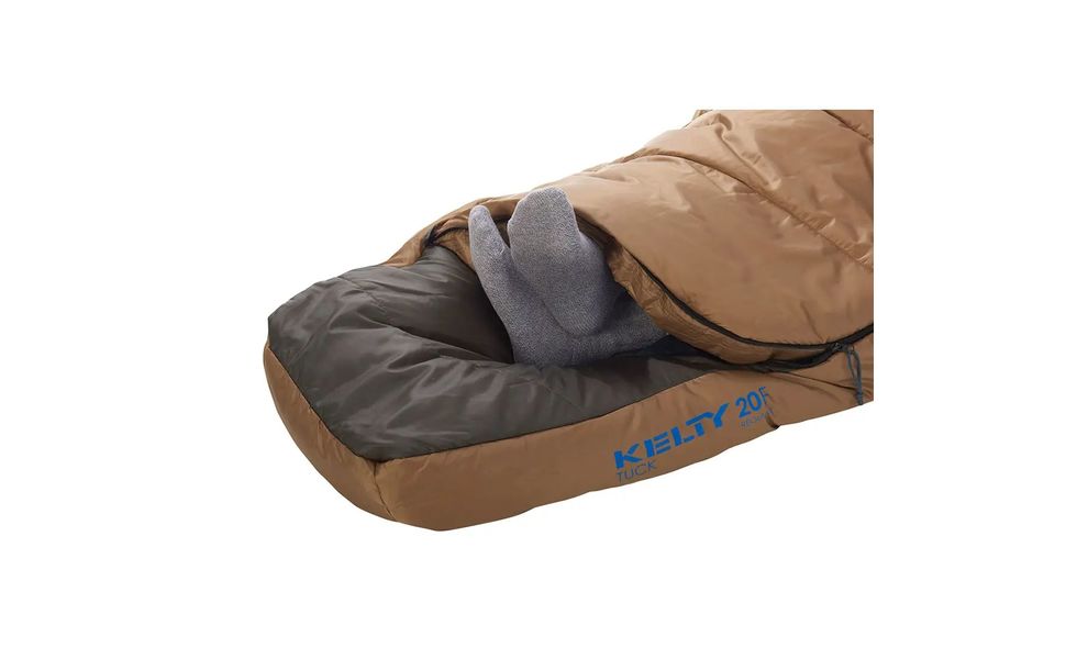 Зимовий туристичний спальник Kelty Tuck 20 Long до -6°C: з капюшоном, Максимальний зріст користувача: 198, Сторона застібки: права, зображення 3