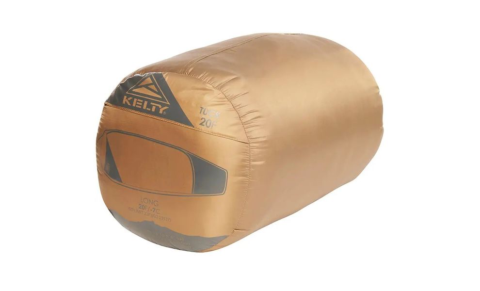 Зимовий туристичний спальник Kelty Tuck 20 Long до -6°C: з капюшоном, Максимальний зріст користувача: 198, Сторона застібки: права, зображення 4
