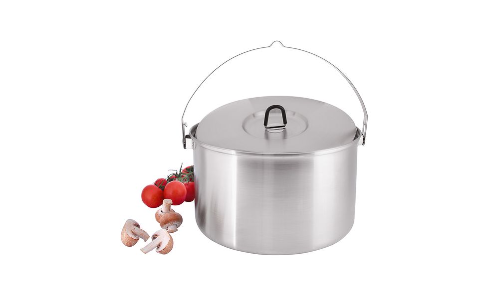 Туристичний казанок для вогнища Tatonka Family на 6 л, нержавіюча сталь, зображення 3