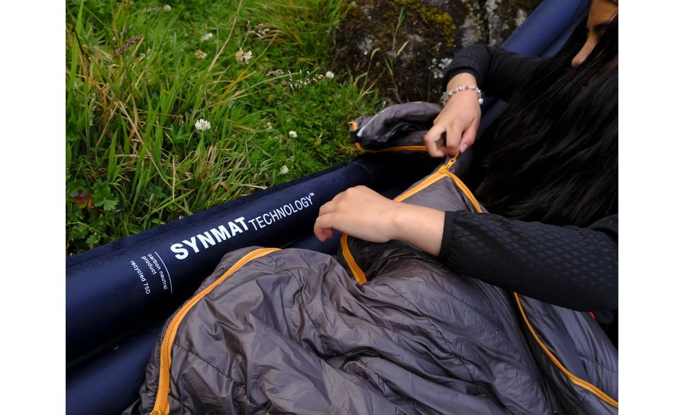 Надувний каремат Exped Versa 2R - M: з мішком-насосом, Товщина: 5, Тип розміру: M, Колір виробника: Navy, зображення 11