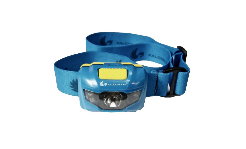 Налобний ліхтар на батарейках Falcon Eye FHL0011 з червоним світлом, зображення 3