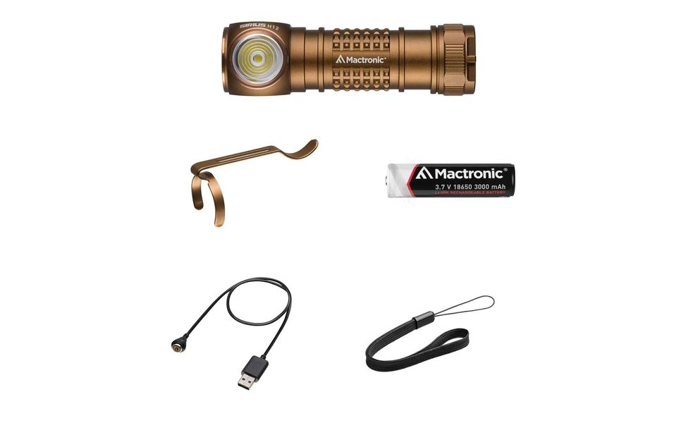 Налобний ліхтар з акумулятором Mactronic Sirius H12: магнітна зарядка, зображення 8