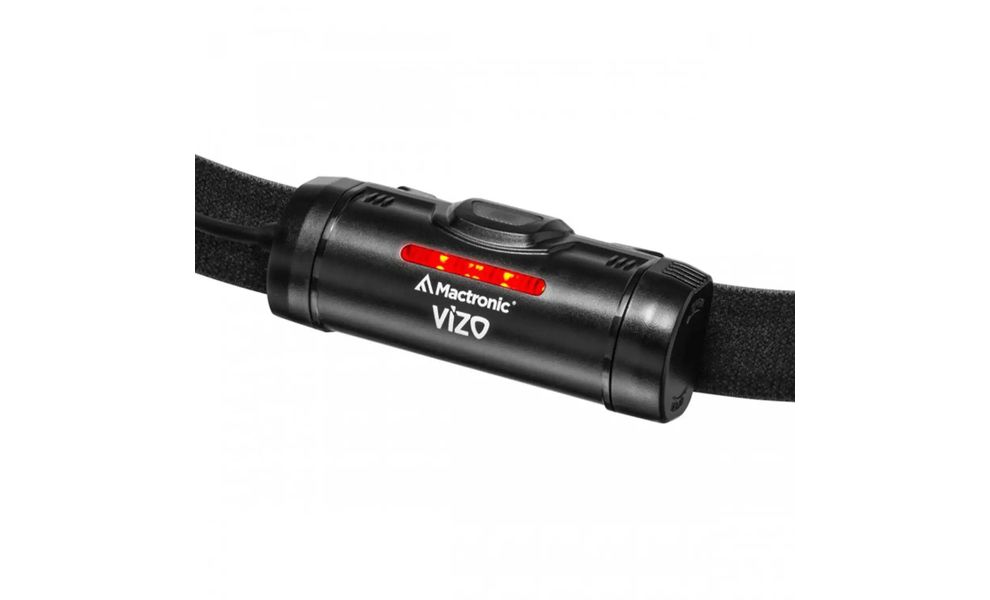Налобний ліхтар з акумулятором Mactronic Vizo з червоним світлом, Micro USB, зображення 4