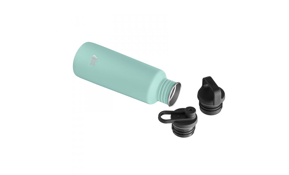 Спортивна пляшка для води з поїлкою та додатковою кришкою Esbit Pictor Sports (Lind Green) на 750 мл, нержавіюча сталь, зображення 3