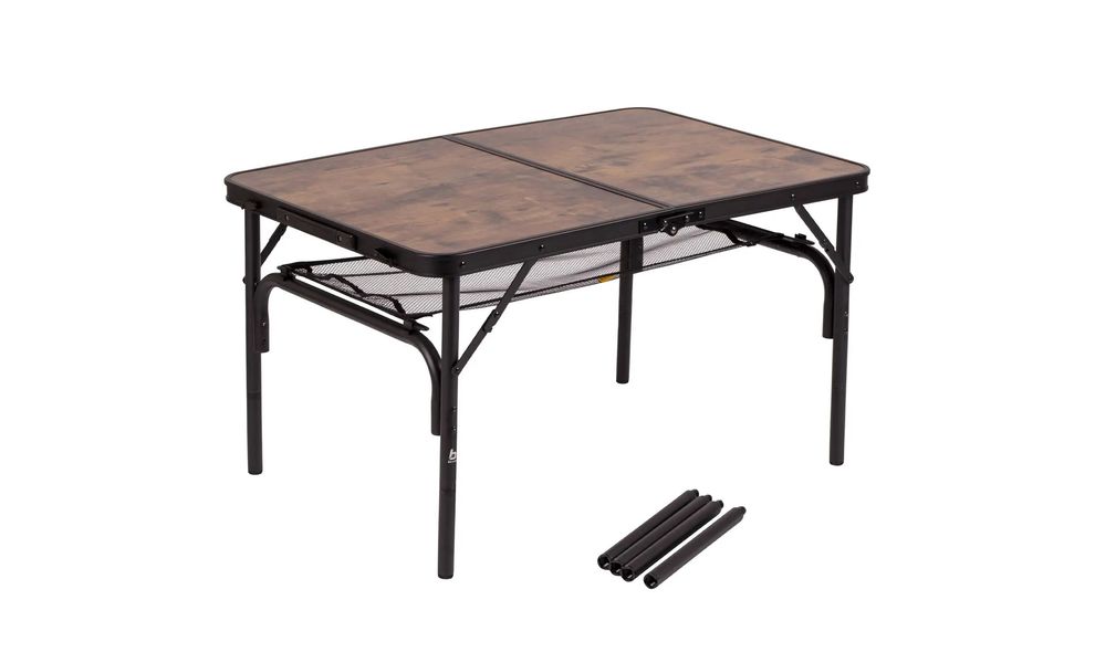 Розкладний стіл з поличкою Bo-Camp Decatur - 90x60x60см, зображення 2