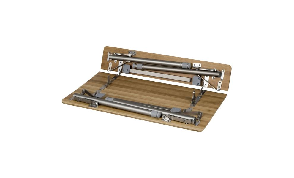 Розкладний стіл з бамбуковою стільницею Bo-Camp Morris - 65x50x65 см, зображення 5