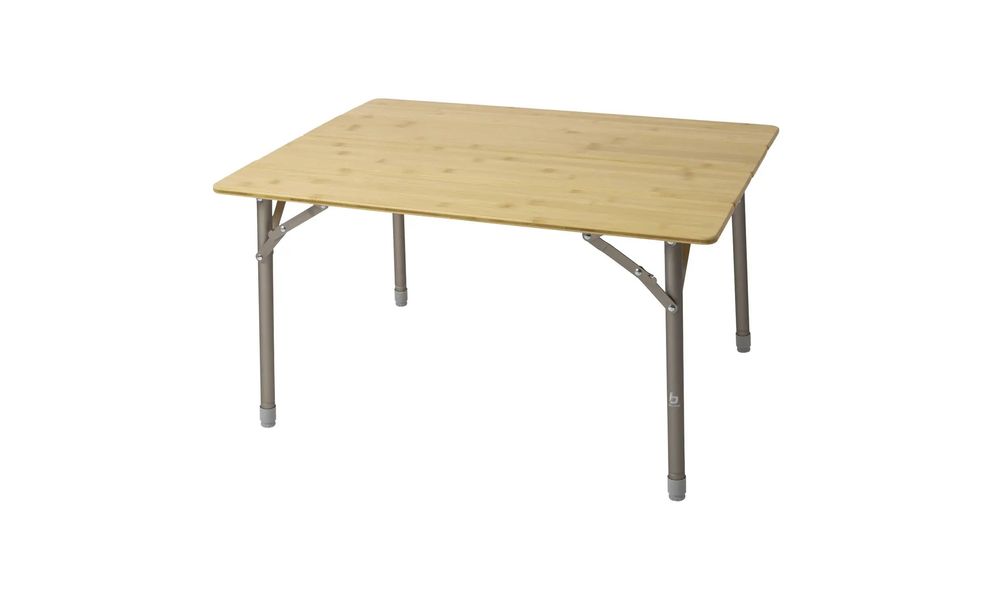 Розкладний стіл з бамбуковою стільницею Bo-Camp Suffolk - 80x60x65 см, зображення 2
