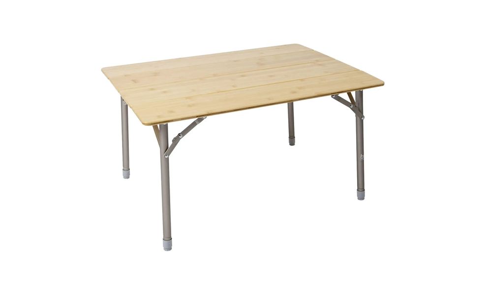 Розкладний стіл з бамбуковою стільницею Bo-Camp Suffolk - 80x60x65 см, зображення 3