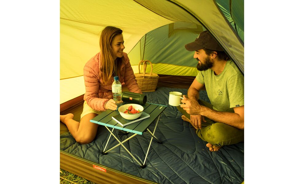 Розкладний стіл Naturehike NH19Z008-Z - L (Rock Black) 68х46х40,5 см, Тип розміру: L, Колір: Rock Black, зображення 10