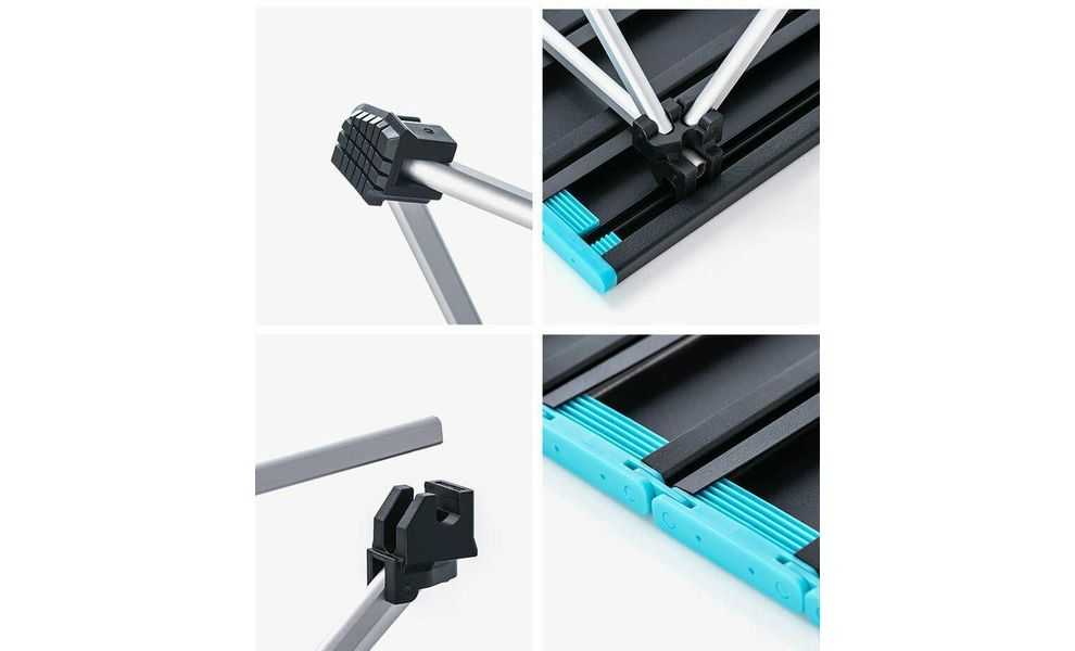 Розкладний стіл Naturehike NH19Z008-Z - L (Rock Black) 68х46х40,5 см, Тип розміру: L, Колір: Rock Black, зображення 3