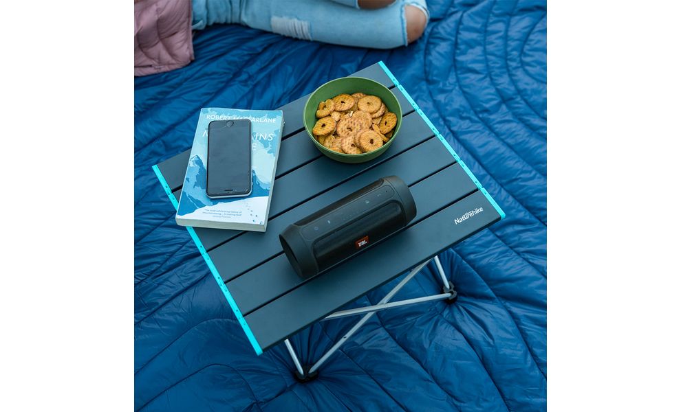 Розкладний стіл Naturehike NH19Z008-Z - L (Rock Black) 68х46х40,5 см, Тип розміру: L, Колір: Rock Black, зображення 7