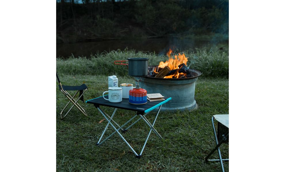 Розкладний стіл Naturehike NH19Z008-Z - L (Rock Black) 68х46х40,5 см, Тип розміру: L, Колір: Rock Black, зображення 9