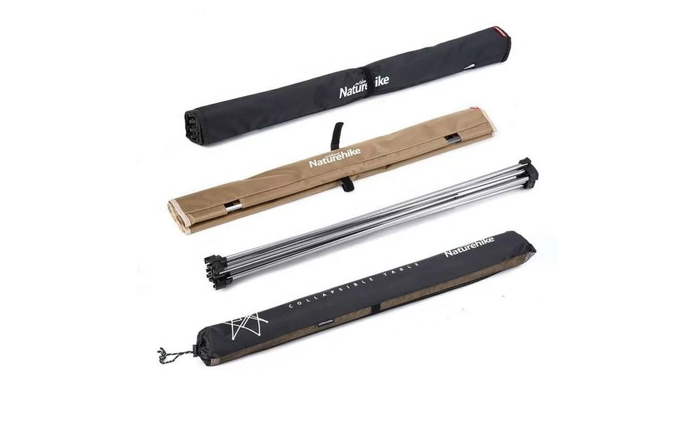 Розкладний стіл Naturehike NH20JJ020, L (Black) - 75x55x52 см, Тип розміру: L, Колір: Black, зображення 2
