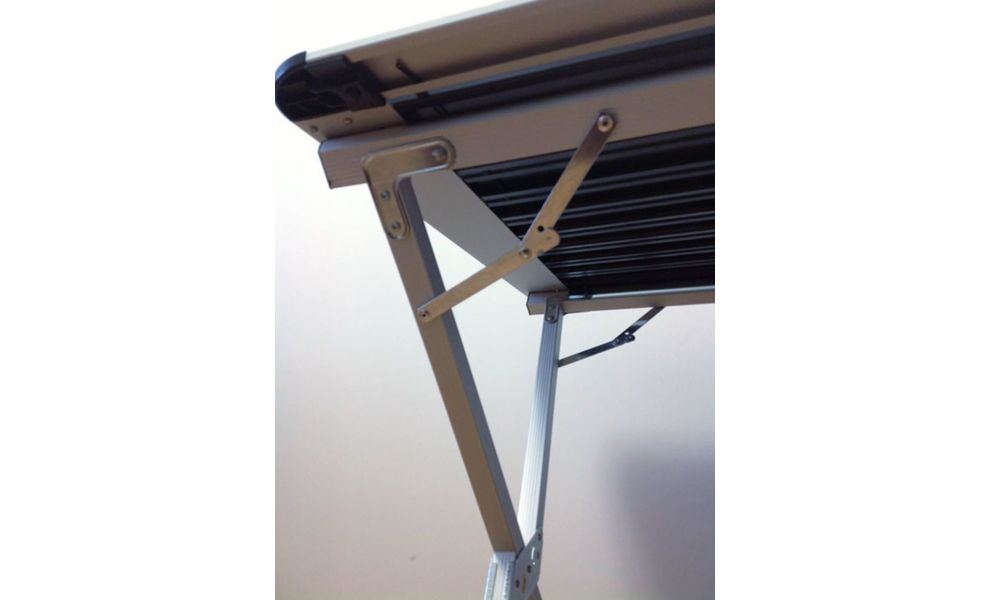 Розкладний стіл з алюмінію Pinguin Table L - 110x70x70 см, зображення 2