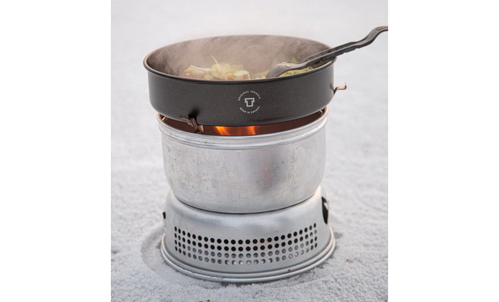 Туристична сковорода з антипригарним покриттям Trangia Sauté Pan 25 Ø22 см (без ручки), зображення 4