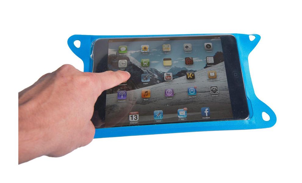 Гермочохол для планшету Sea to Summit TPU Guide Waterproof Case for iPad - Medium (Blue), 25х19,5 см, Тип розміру: Medium, Колір: Blue, зображення 4