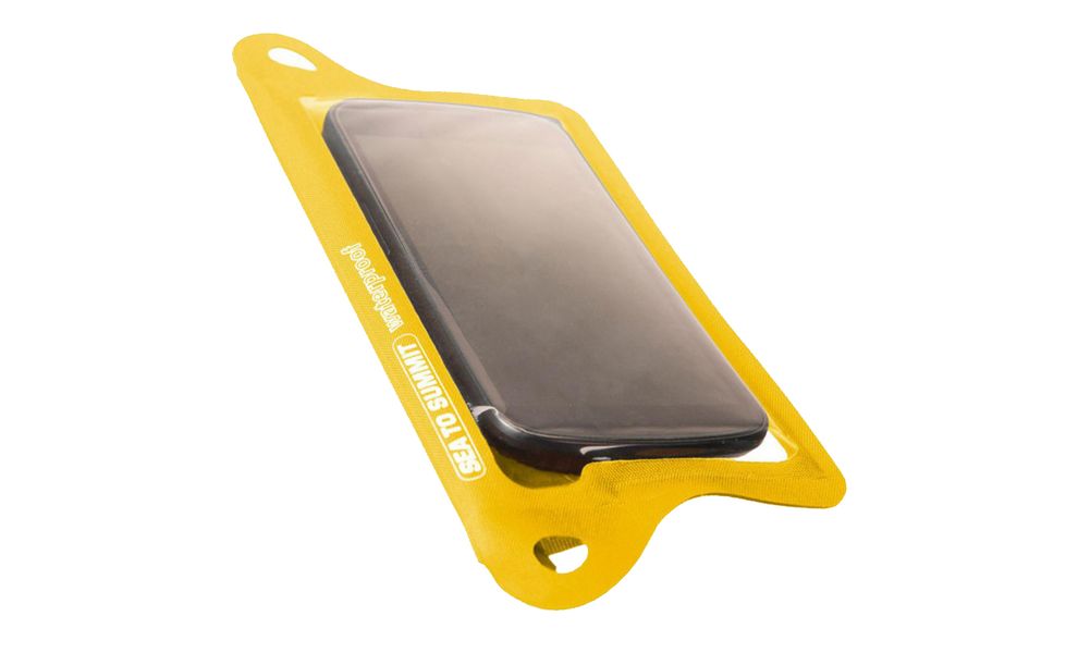 Гермочохол для смартфону Sea to Summit TPU GuideWaterproof Case for Smartphones - Smartphone (Yellow), 14,8x8,5 см, зображення 2