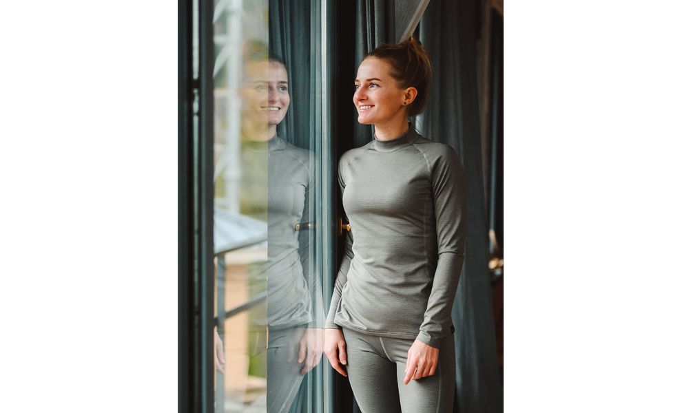 Термокофта жіноча Turbat Yeti (Steeple Grey), Колір виробника: Steeple Gray, Розмір виробника: L, зображення 3