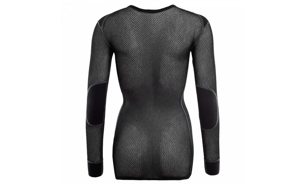 Термокофта жіноча Aclima WoolNet 120 Crew Neck (123/Jet Black), Колір виробника: Jet Black, Розмір виробника: M, зображення 2