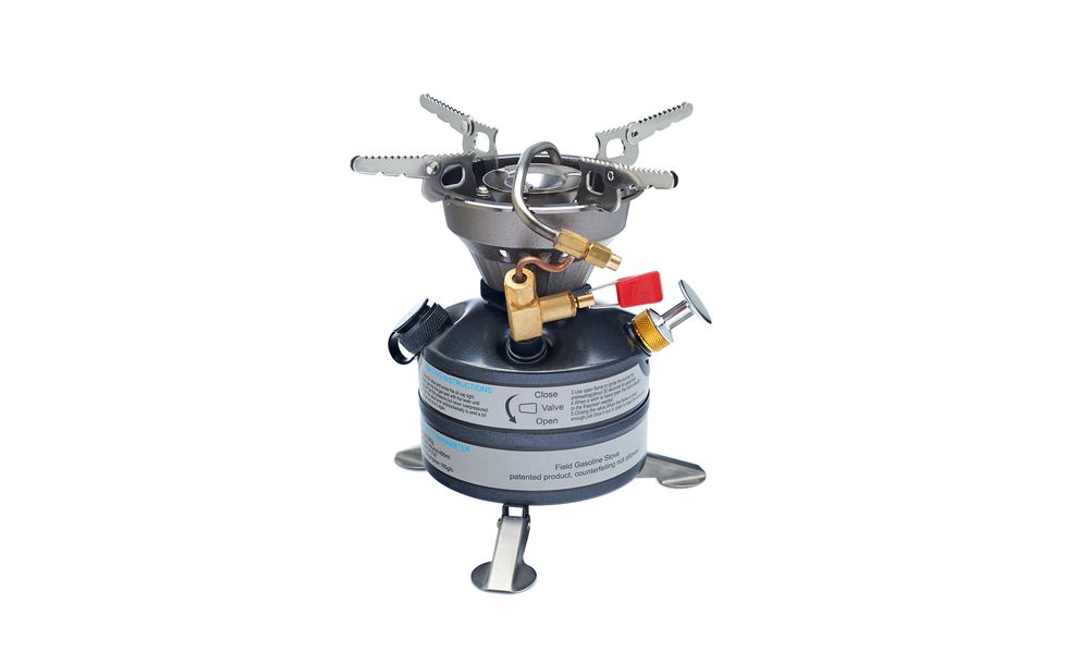 Туристичний рідкопаливний примус з вітрозахистом BRS-12A, зображення 2