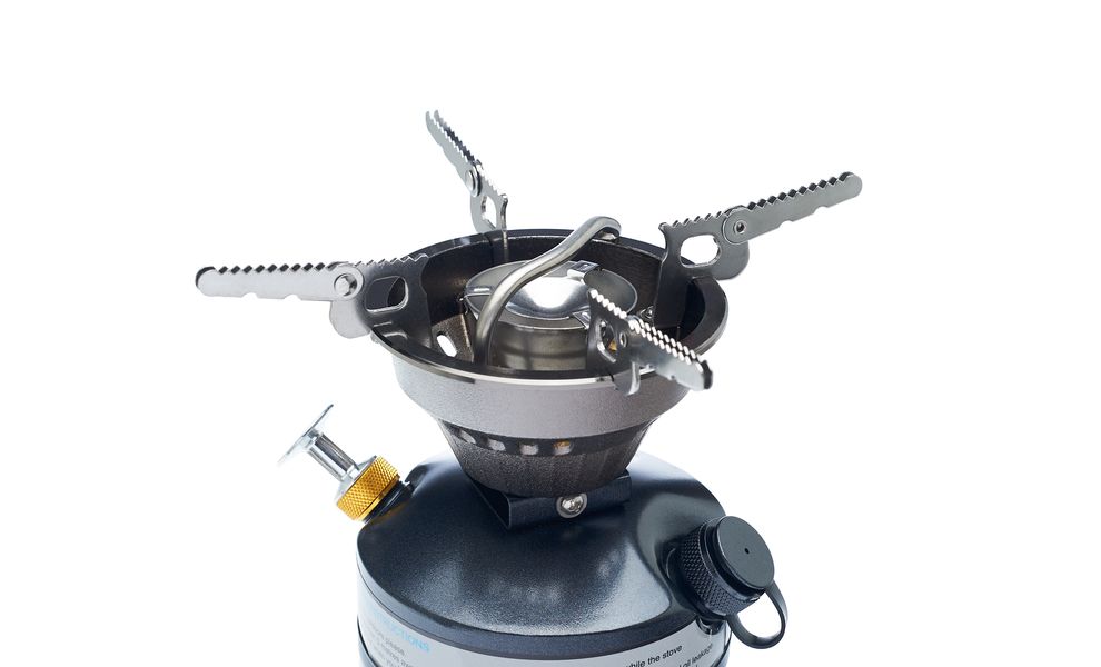 Туристичний рідкопаливний примус з вітрозахистом BRS-12A, зображення 5