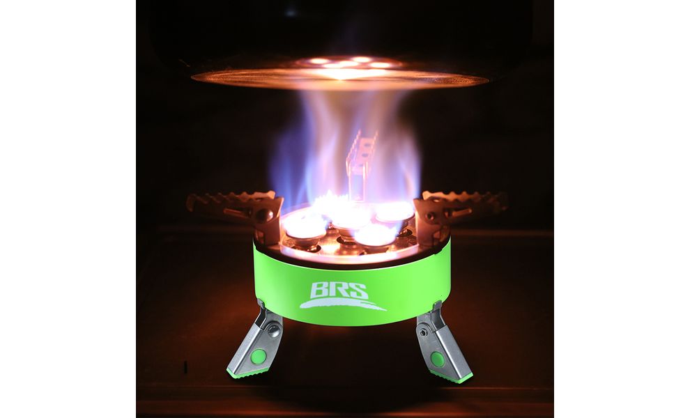 Туристичний газовий пальник зі шлангом BRS-75 Five Star під різьбовий балон, зображення 2