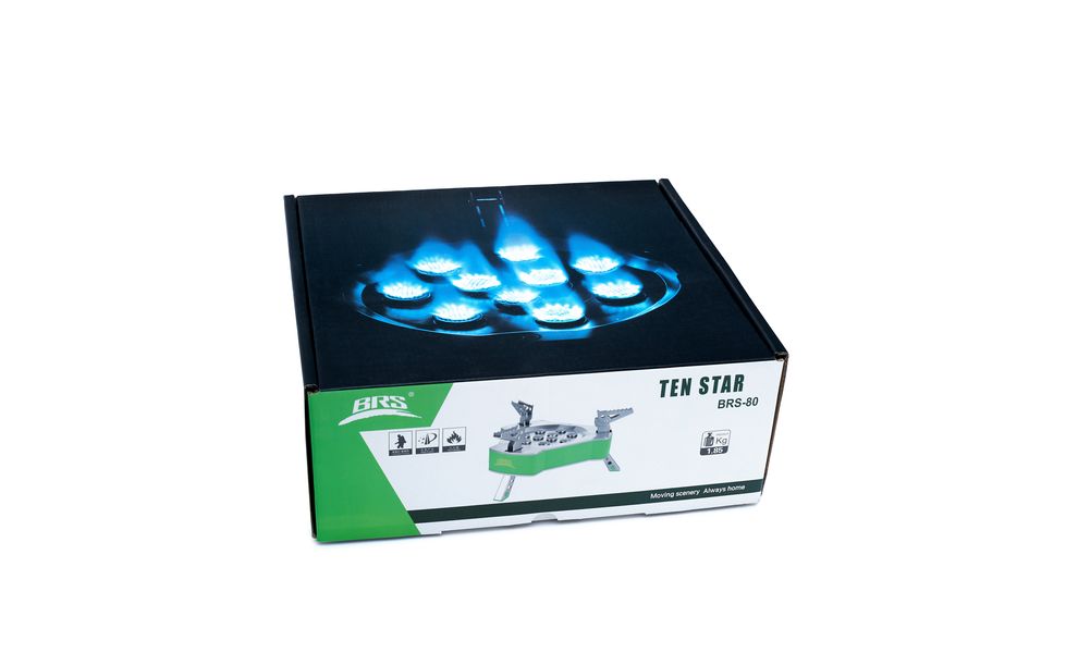 Кемпінговий газовий пальник зі шлангом BRS-80 під різьбовий балон, зображення 9