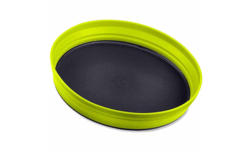 Складна туристична тарілка Sea to Summit X-Plate (Lime), харчовий силікон, Об'єм: 1170, Колір виробника: Lime, зображення 2