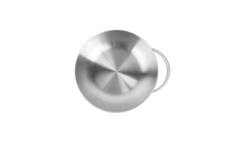 Туристична миска з ручкою Tatonka Bowl With Grip S, нержавіюча сталь, зображення 3