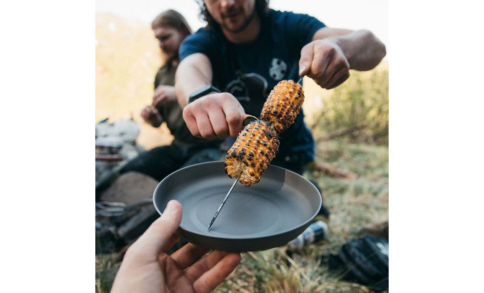 Туристична тарілка Lifeventure Titanium Plate, титан, зображення 3