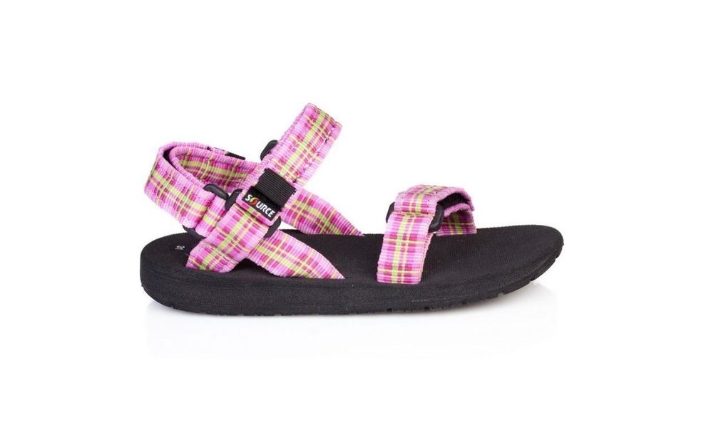 Трекінгові сандалі дитячі Source Classic - 101013 (Pink Green Plaid), Колір виробника: Pink Green Plaid, Розмір виробника: EU 30, зображення 2