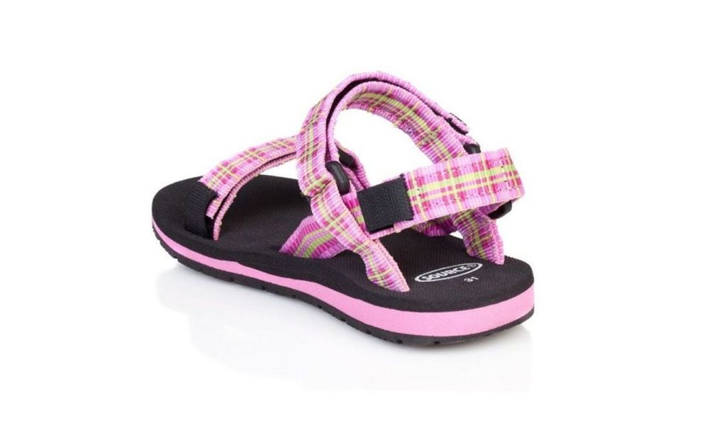 Трекінгові сандалі дитячі Source Classic - 101013 (Pink Green Plaid), Колір виробника: Pink Green Plaid, Розмір виробника: EU 35, зображення 3