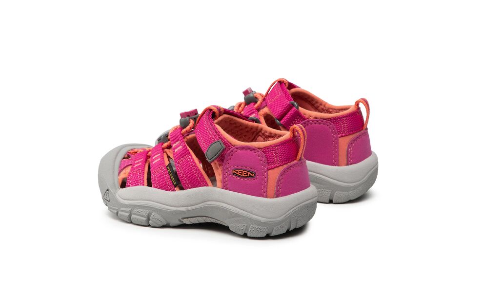 Трекінгові сандалі дитячі Keen Newport H2 (Very Berry/Fusion Coral), Колір виробника: Very Berry/Fusion Coral, Розмір виробника: US 10 (EU 27/28), зображення 4