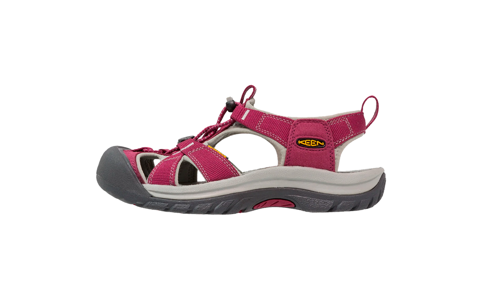 Трекінгові сандалі жіночі Keen Venice H2 (Beet Red/Neutral Gray), Колір виробника: Beet Red/Neutral Gray, Розмір виробника: US 8 (EU 38,5), зображення 3