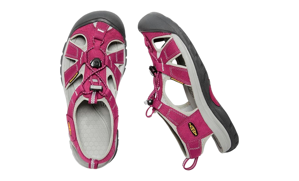 Трекінгові сандалі жіночі Keen Venice H2 (Beet Red/Neutral Gray), Колір виробника: Beet Red/Neutral Gray, Розмір виробника: US 8 (EU 38,5), зображення 4
