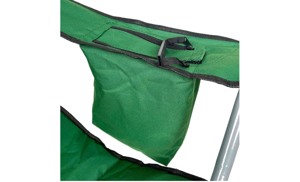 Розкладне крісло для кемпінгу BaseCamp Hunter (Olive Green), Колір виробника: Olive Green, зображення 4