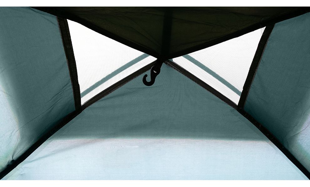 2-місний намет Totem Summer 2 Plus V2: одношаровий, з тамбуром, Кількість місць: 2, Колір: Green, зображення 12