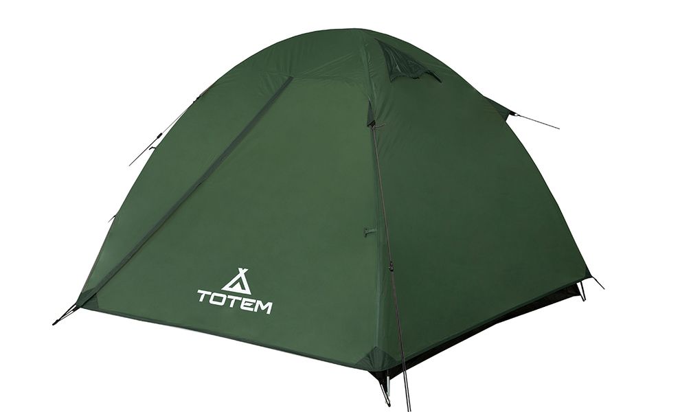2-місний намет Totem Tepee 2 V2: двошаровий, Кількість місць: 2, Колір: Green, зображення 3