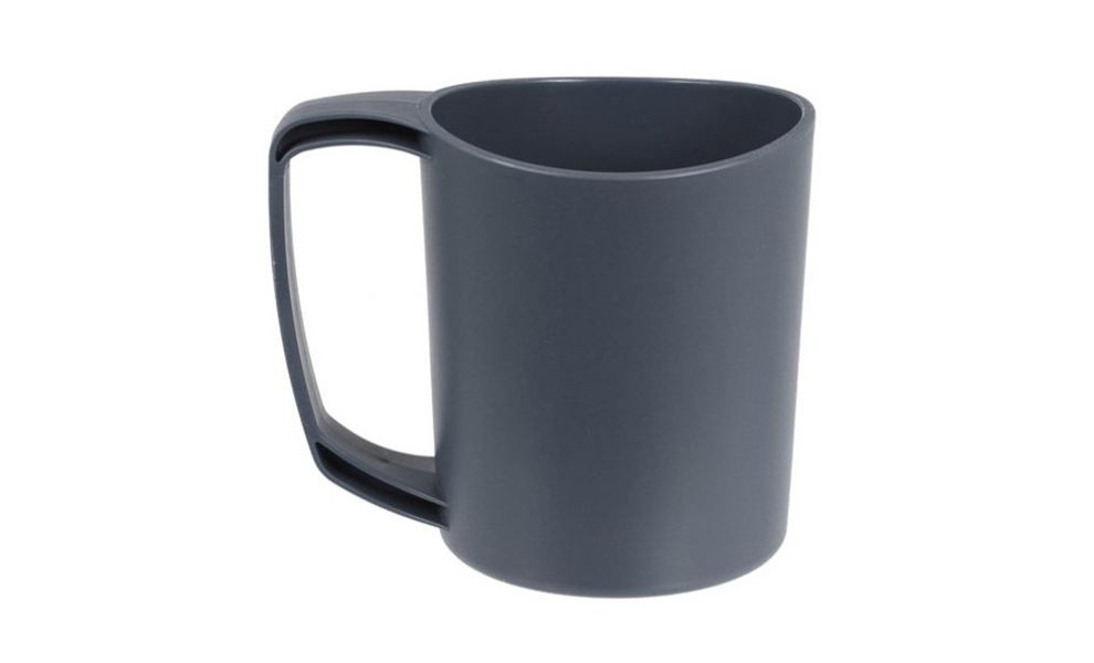 Туристичний набір столового посуду Lifeventure Ellipse (Graphite) на 1 особу, харчовий пластик, Колір: Graphite, зображення 2