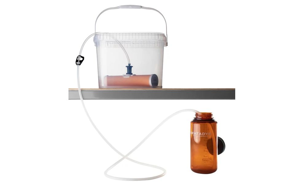 Кемпінговий гравітаційний фільтр для води Katadyn Rapidyn Siphon Kit зі шлангом (без ємностей), зображення 2