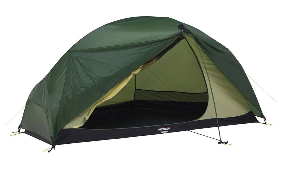 1-місний ультралегкий намет Wechsel Exogen 1: двошаровий, Кількість місць: 1, Колір: Green, зображення 3