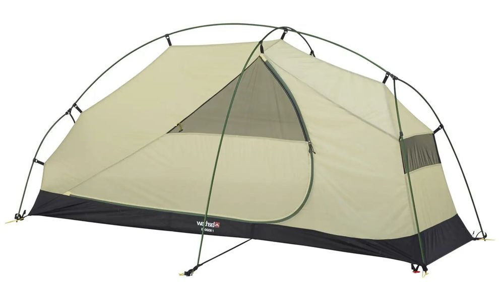 1-місний ультралегкий намет Wechsel Exogen 1: двошаровий, Кількість місць: 1, Колір: Green, зображення 4