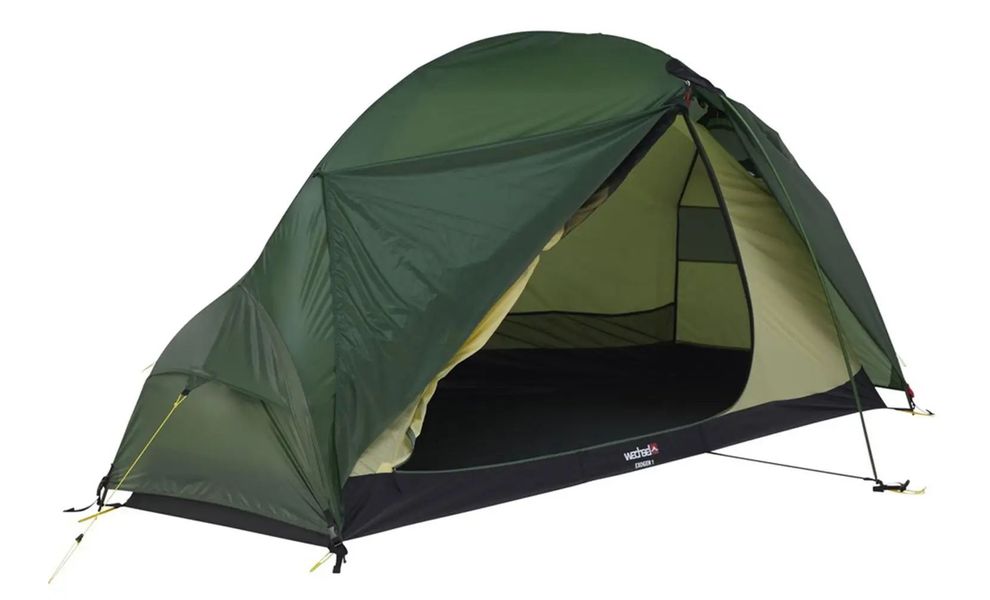 1-місний ультралегкий намет Wechsel Exogen 1: двошаровий, Кількість місць: 1, Колір: Green, зображення 9