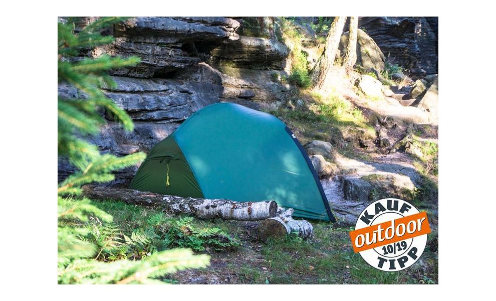 1-місний ультралегкий намет Wechsel Exogen 1: двошаровий, Кількість місць: 1, Колір: Green, зображення 15