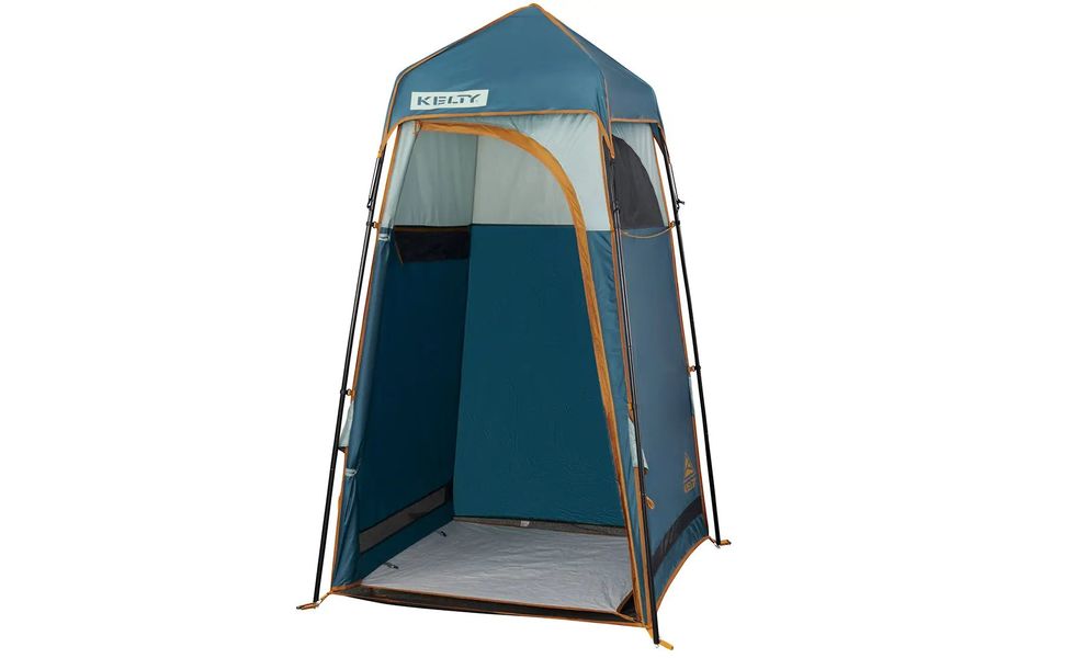 Кемпінговий каркасний тент для душу Kelty Discovery H2GO (Iceberg Green-Deep Teal), зображення 2