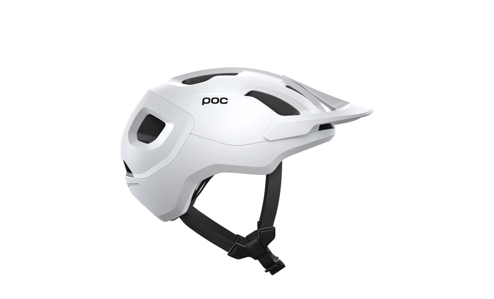 Велошолом POC Axion SPIN (Matt White), Колір: Matt White, Розмір: XL-XXL/59-62, зображення 4