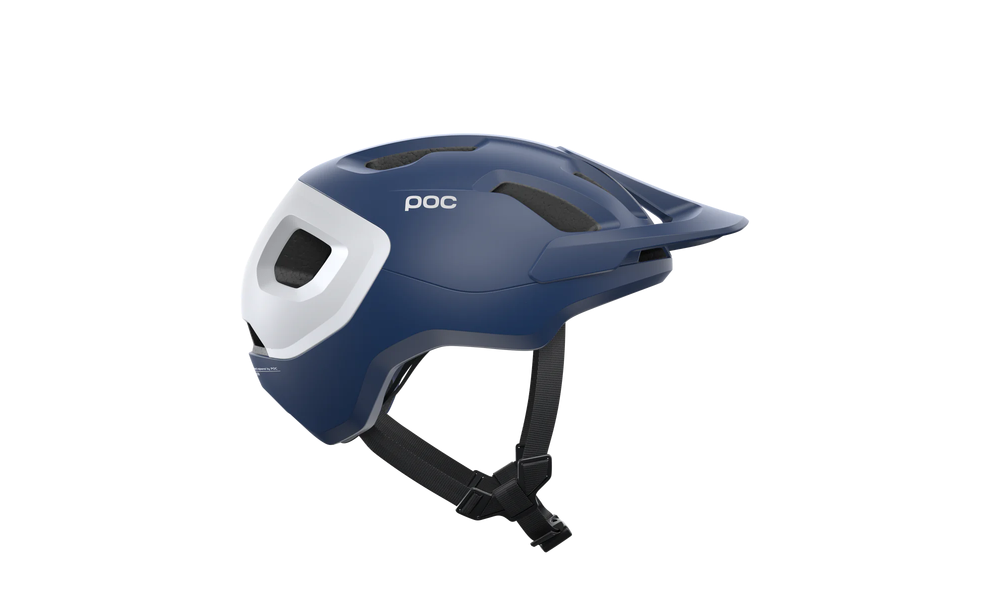 Велошолом POC Axion SPIN (Lead Blue Matt), Колір: Lead Blue Matt, Розмір: XL-XXL/59-62, зображення 4