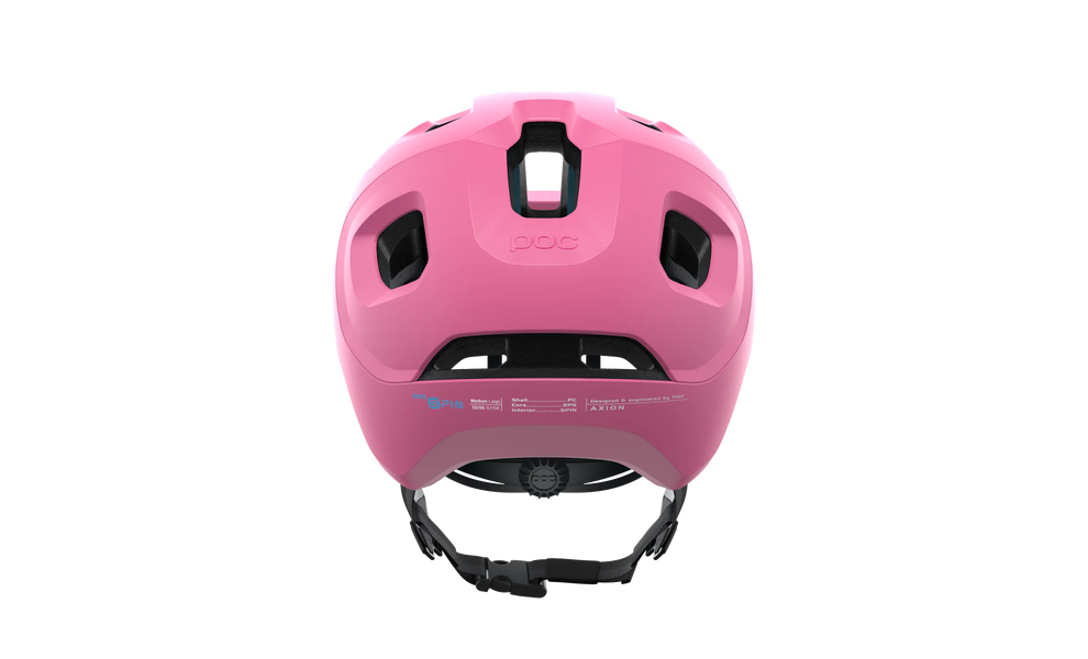 Велошолом POC Axion SPIN (Actinium Pink Matt), Колір: Actinium Pink Matt, Розмір: XS-S/51-54, зображення 2